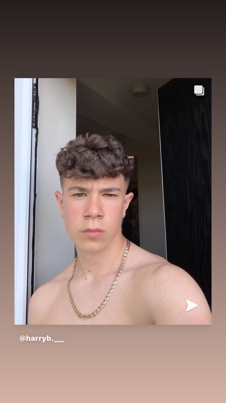 Shirtless lads