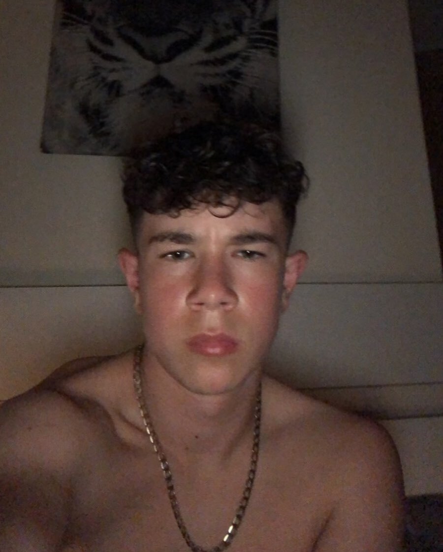 Shirtless lads
