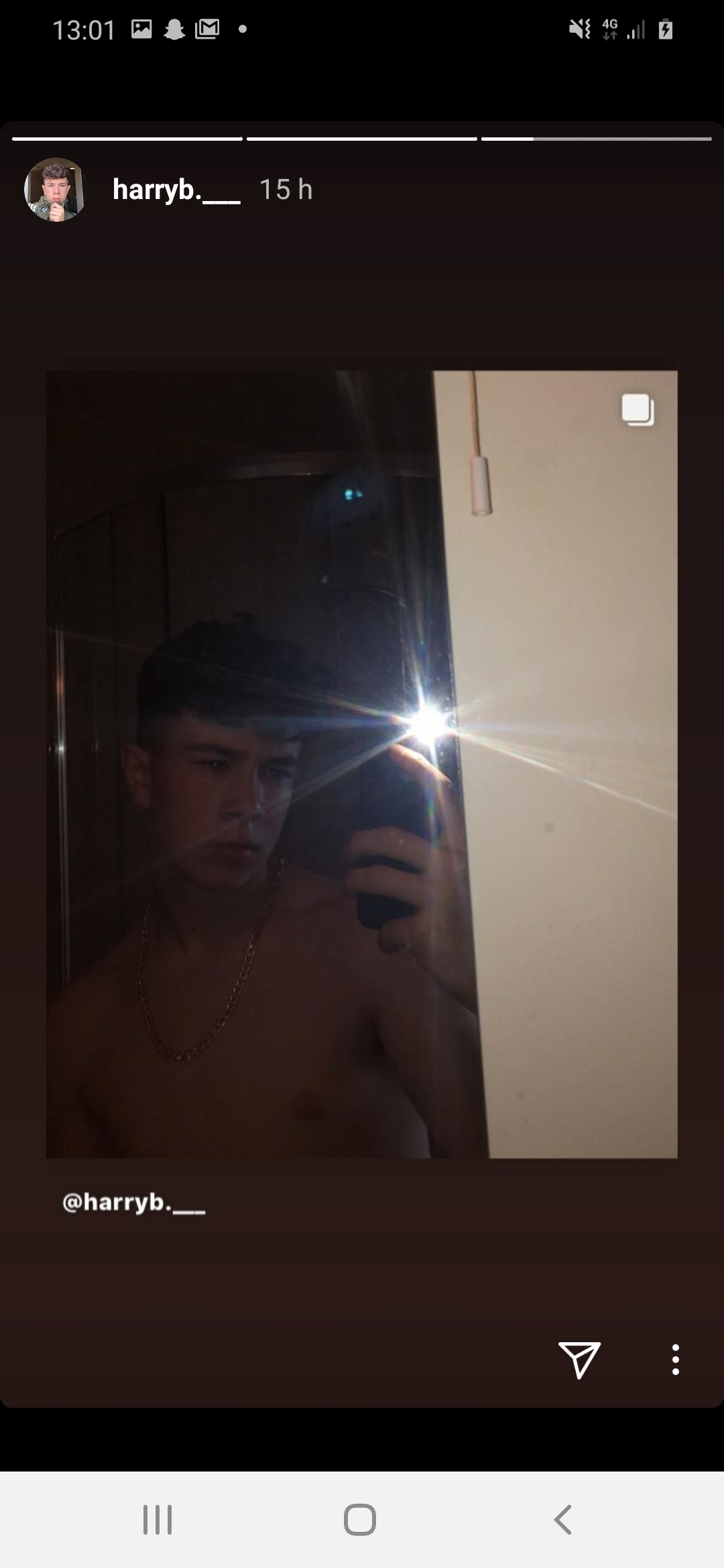 Shirtless lads