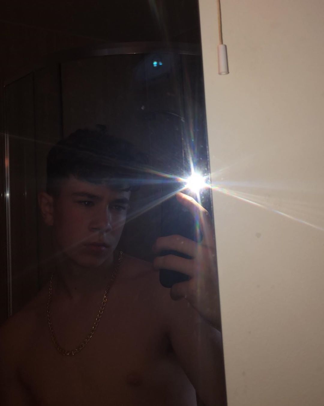 Shirtless lads