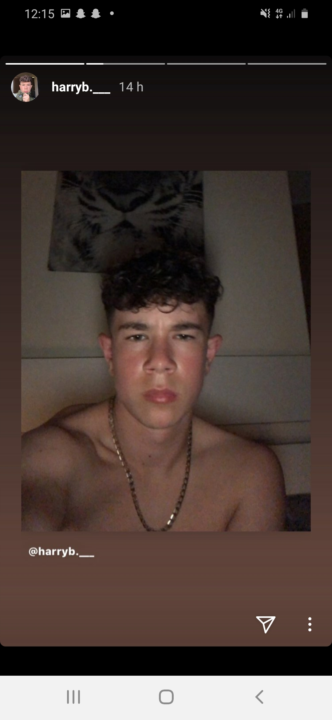Shirtless lads