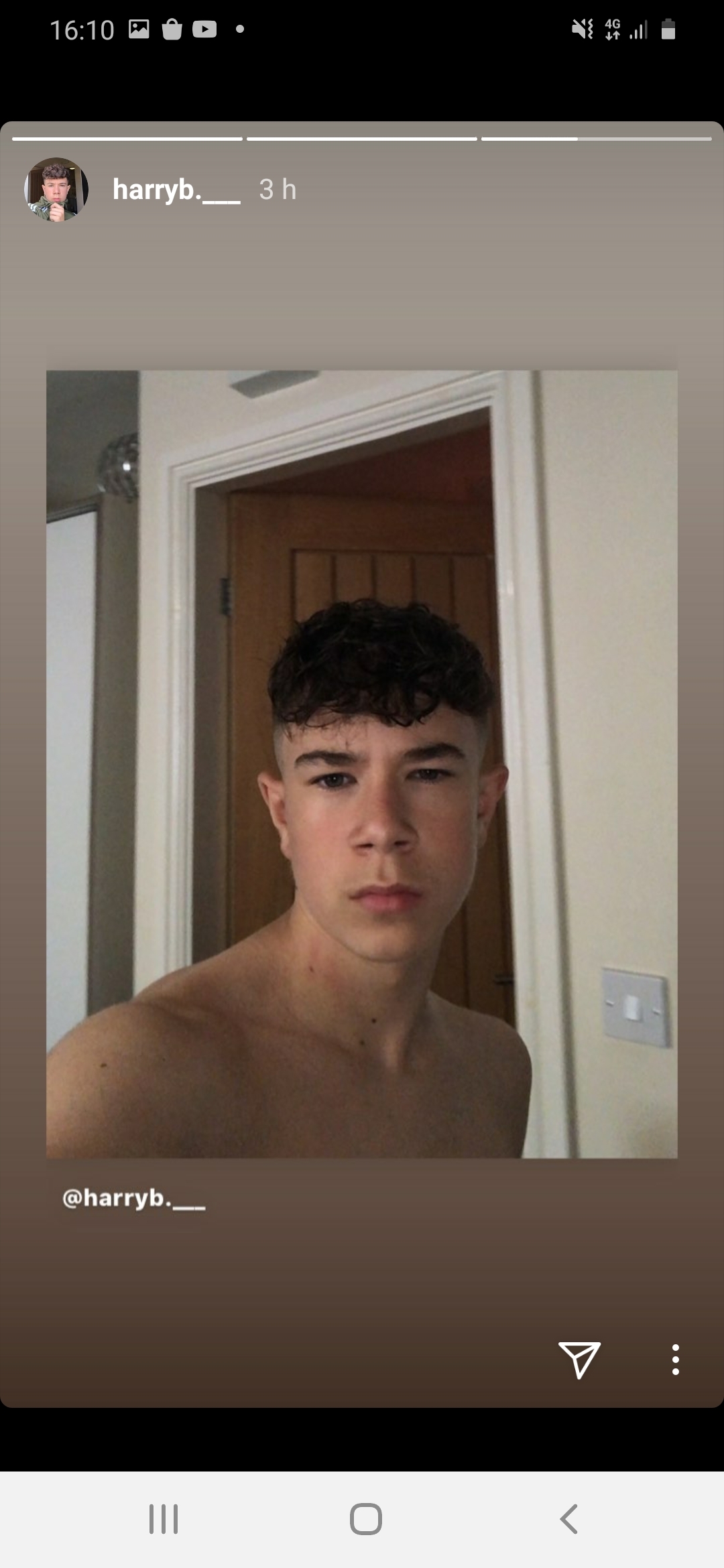 Shirtless lads
