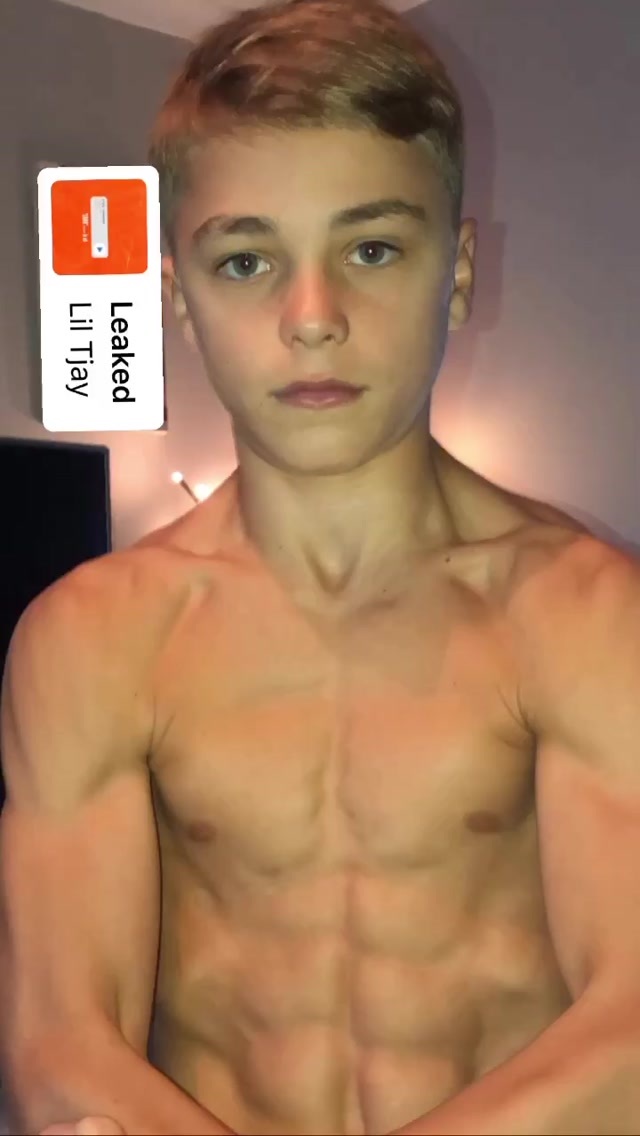 Shirtless lads