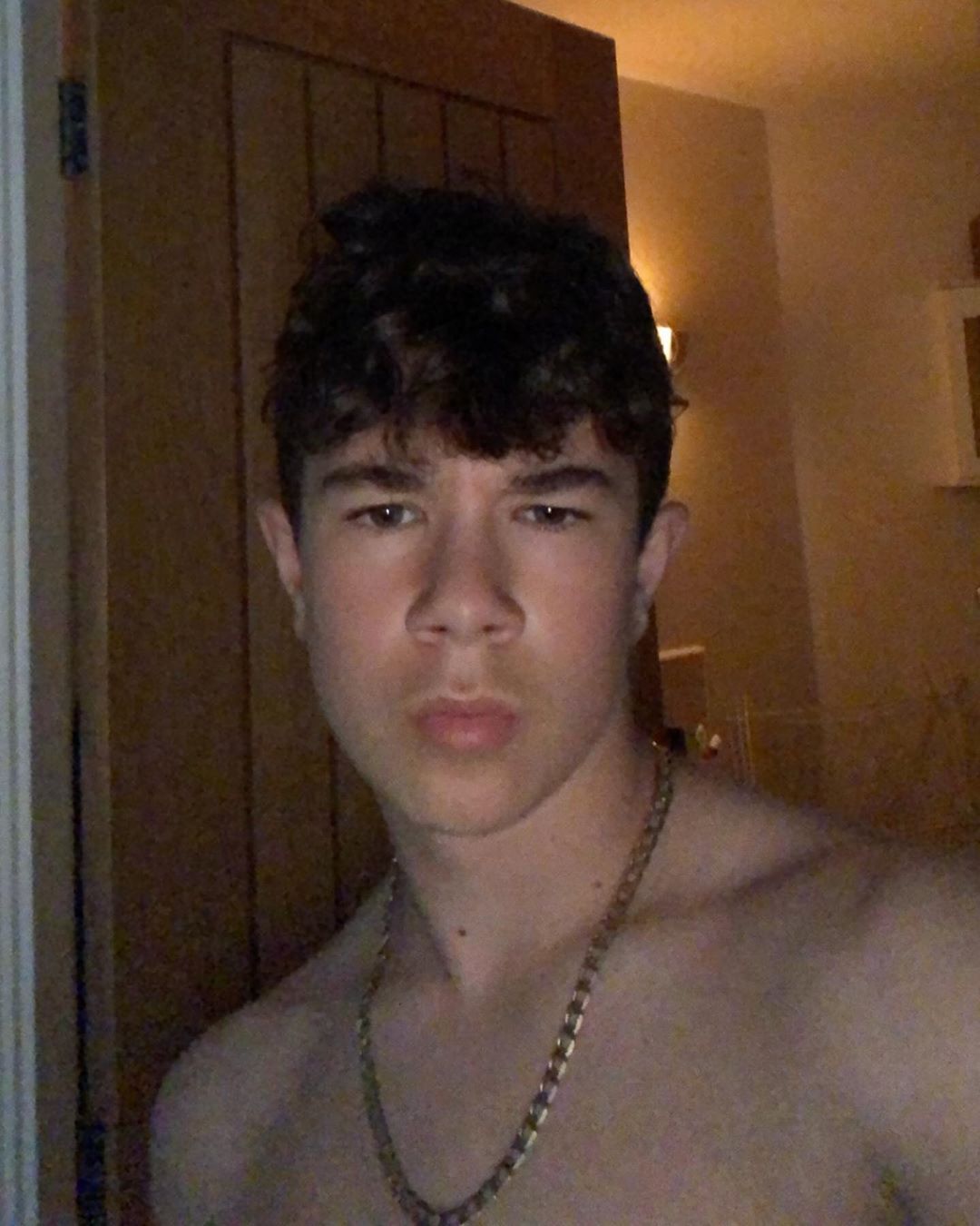 Shirtless lads