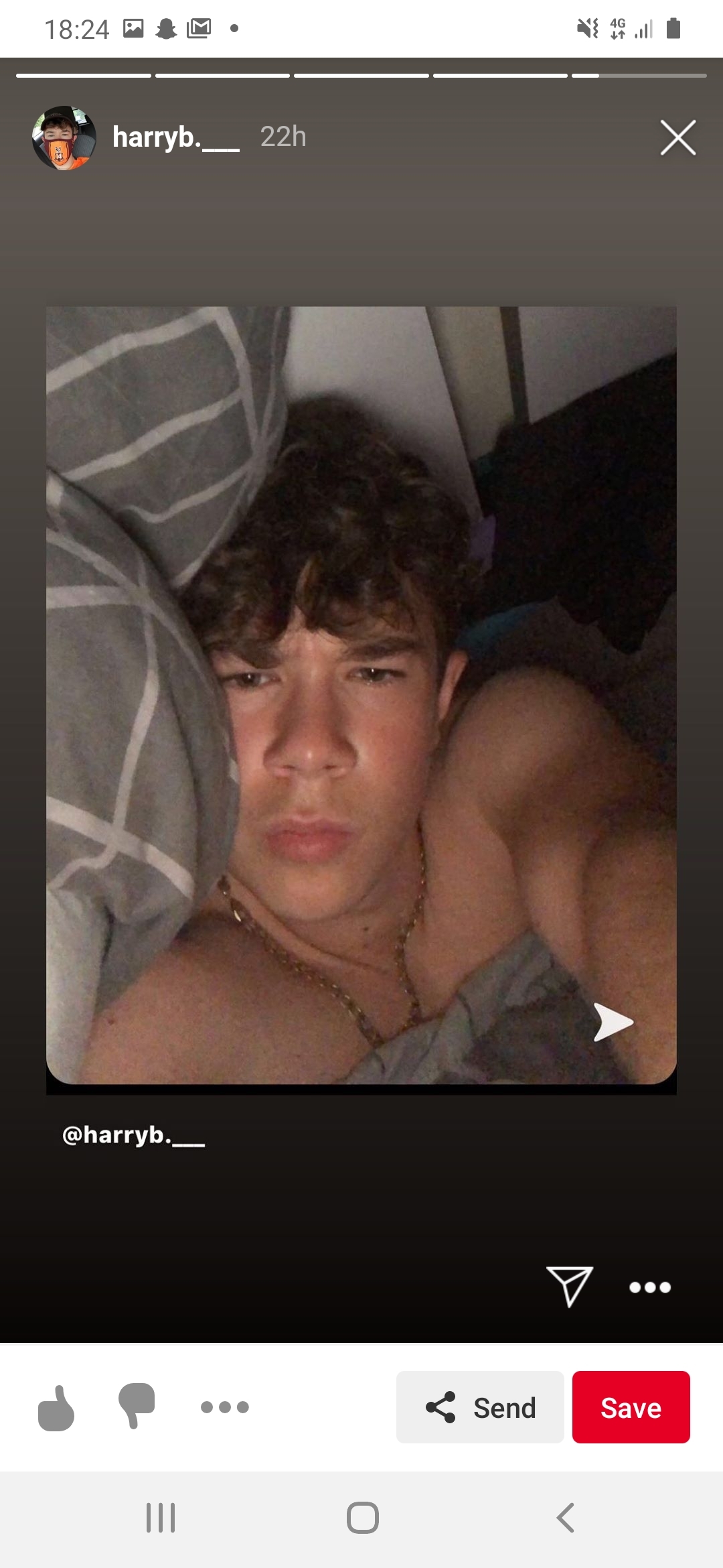Shirtless lads