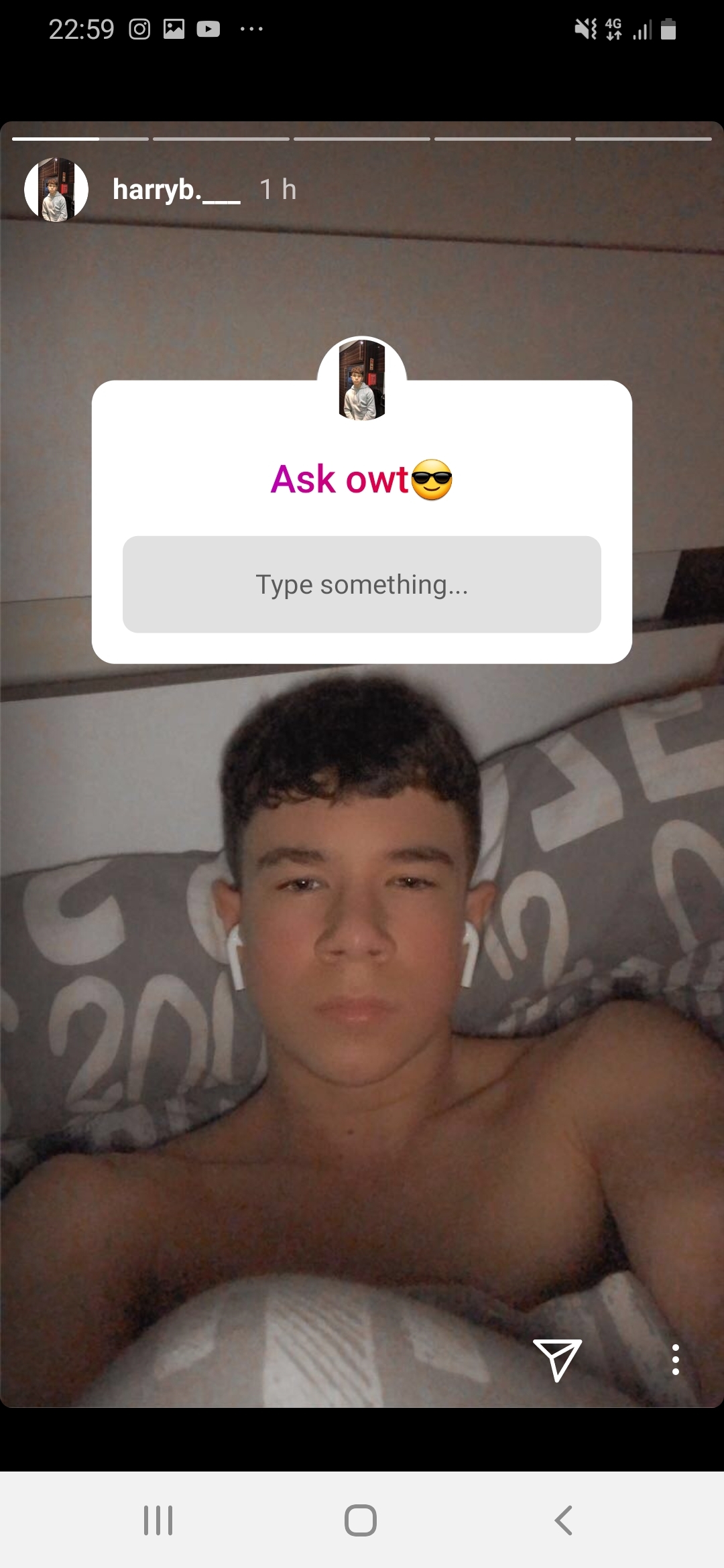Shirtless lads