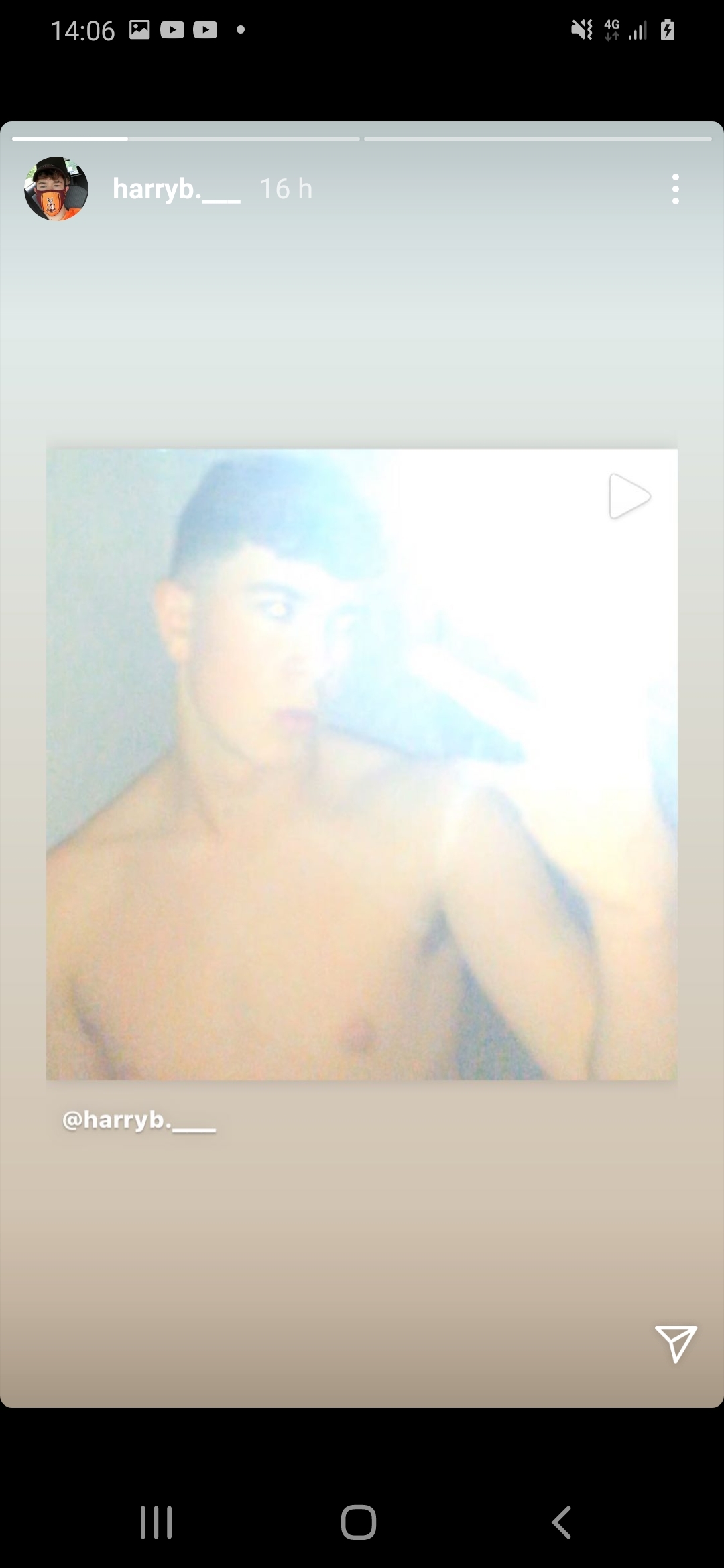Shirtless lads