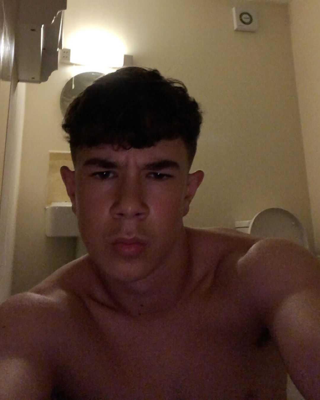 Shirtless lads