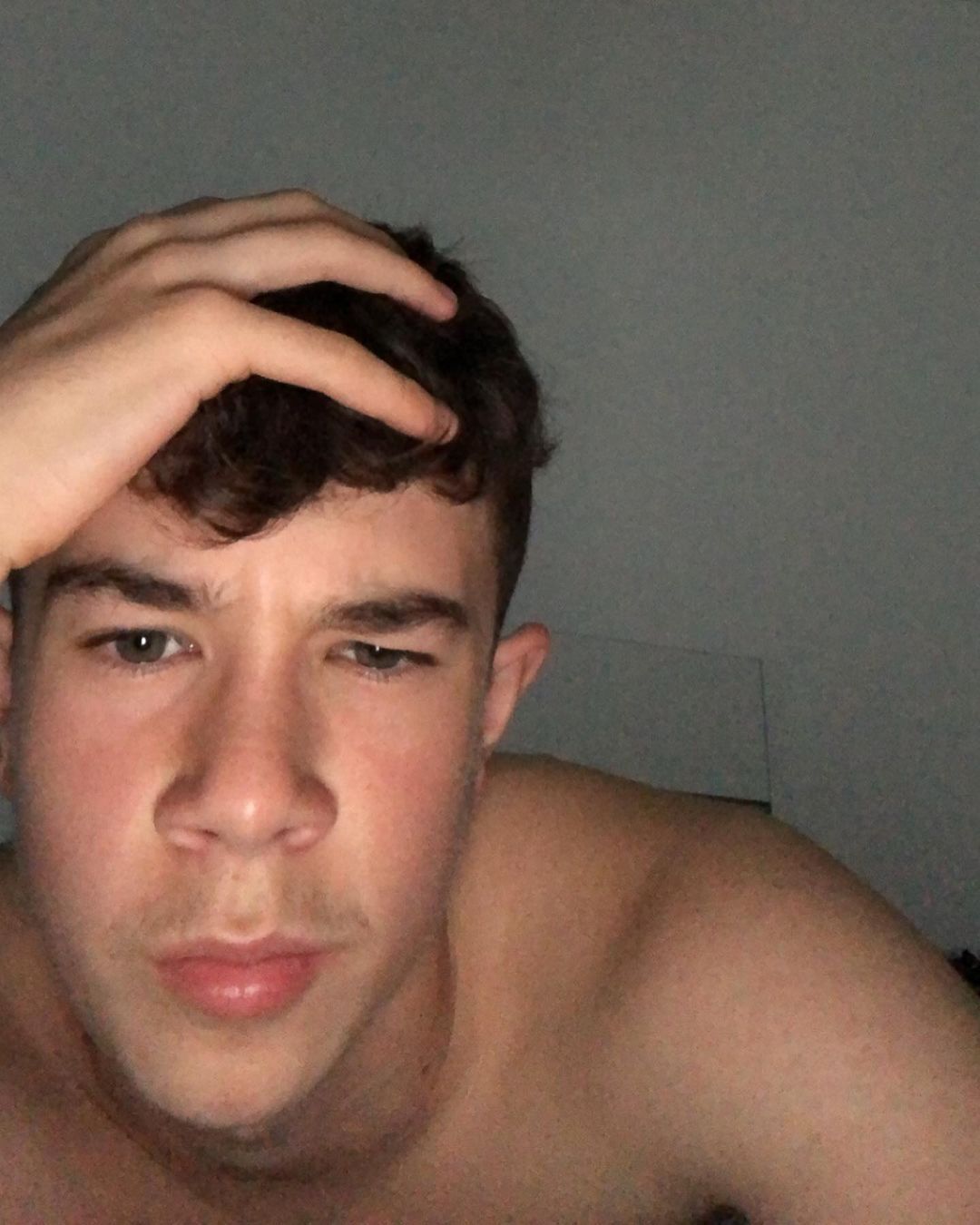 Shirtless lads