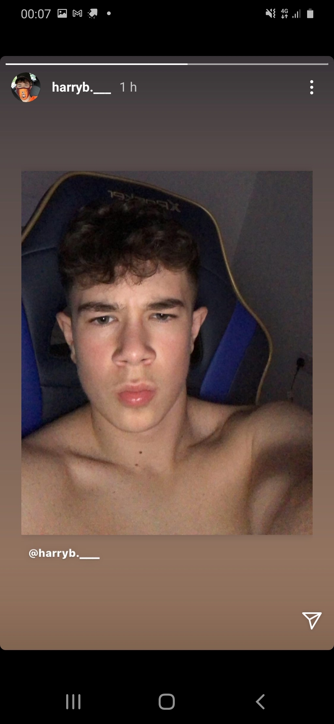 Shirtless lads