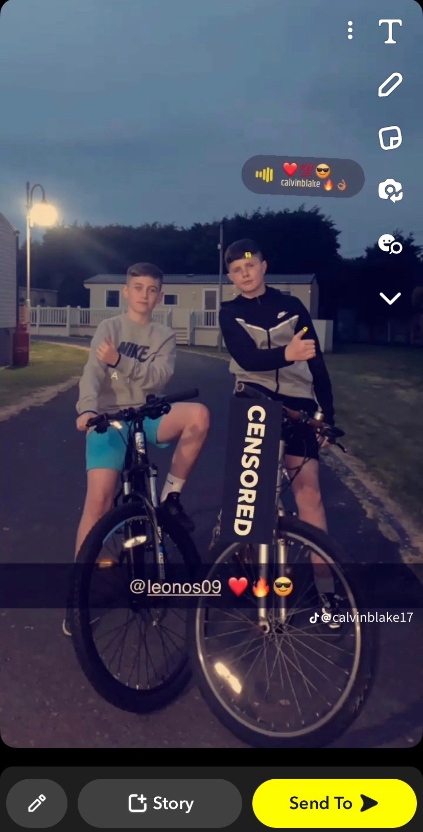 Bike lads