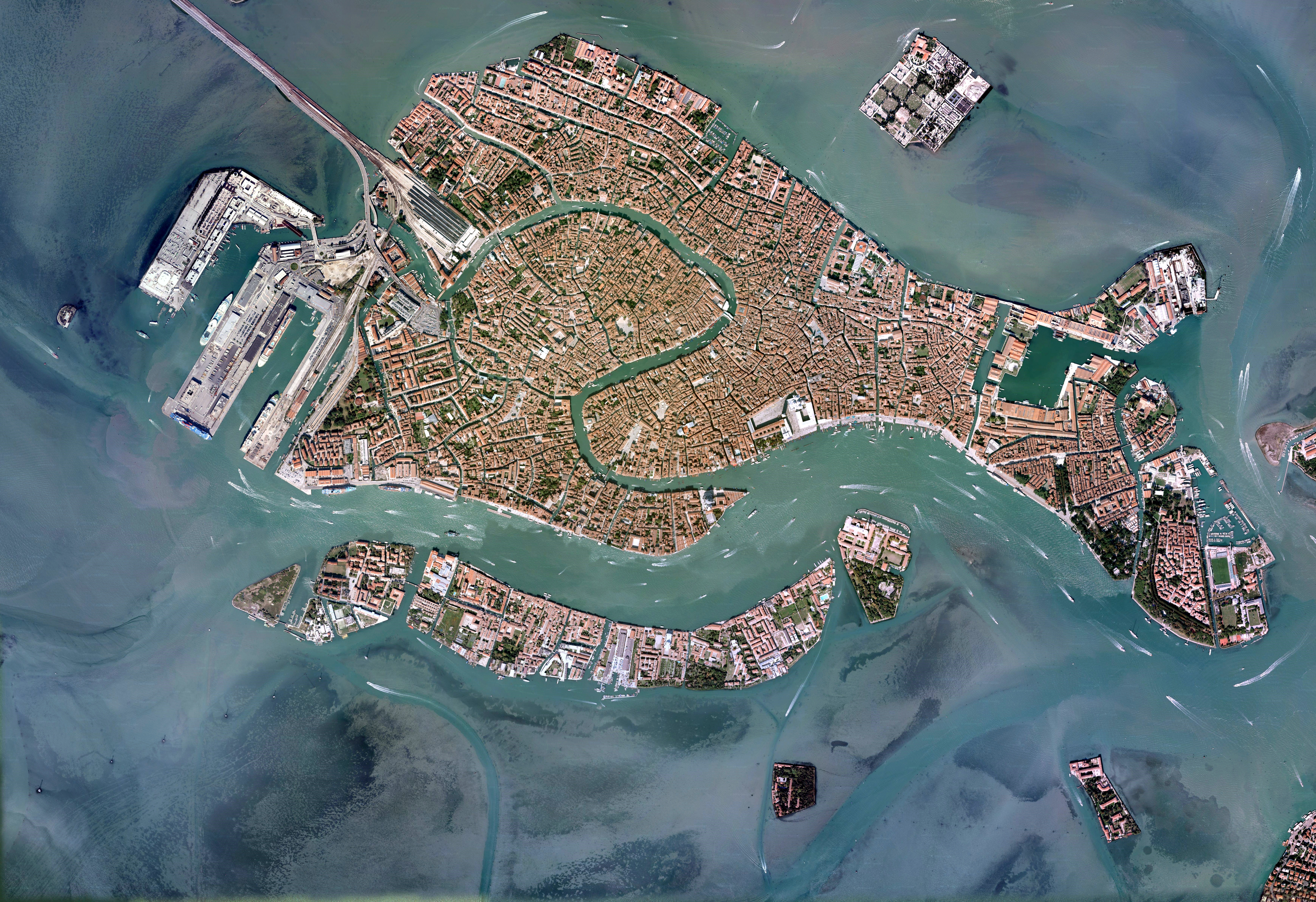 Venice satellite photo