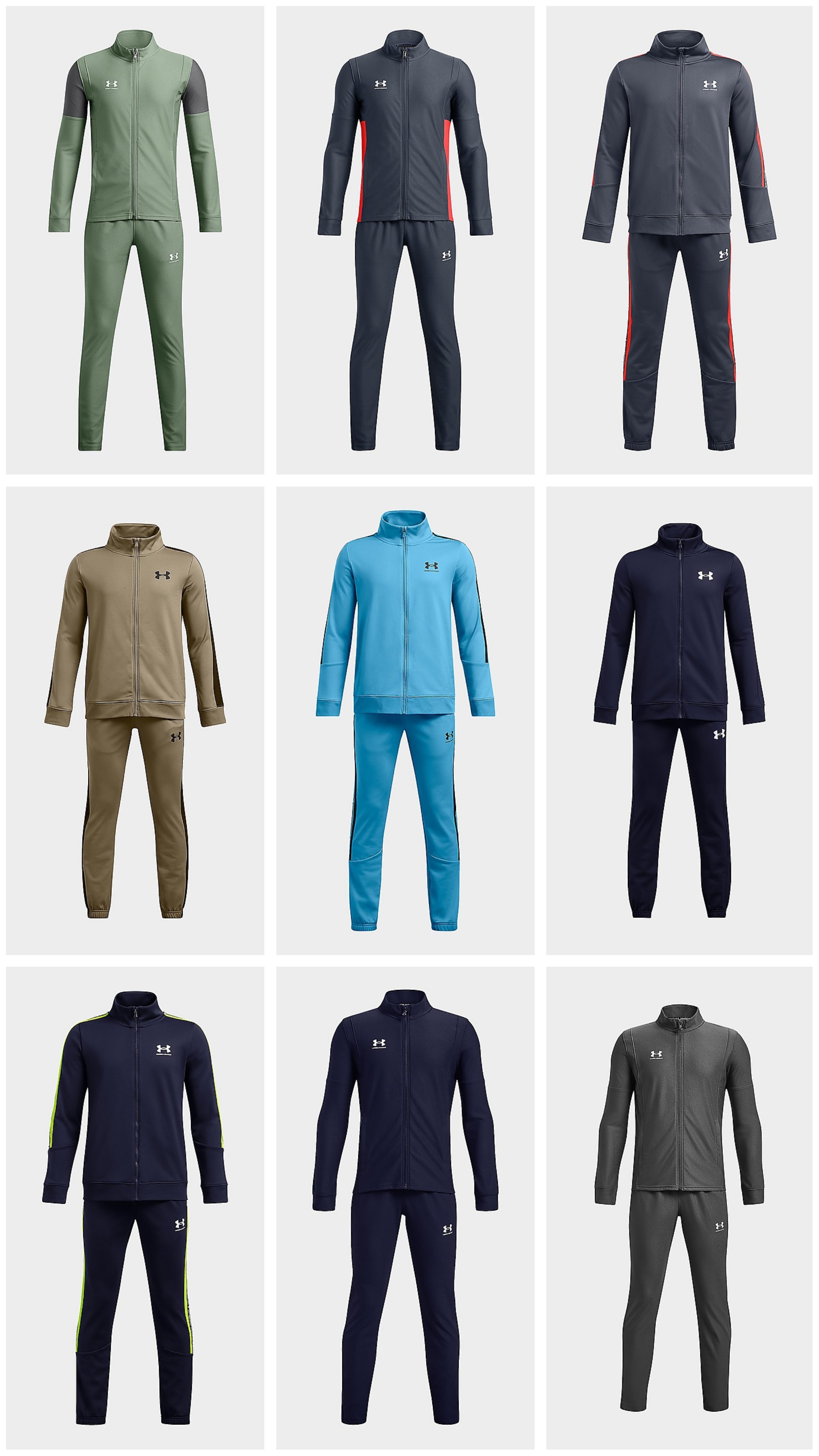 Boys Under Armor Tracksuits.