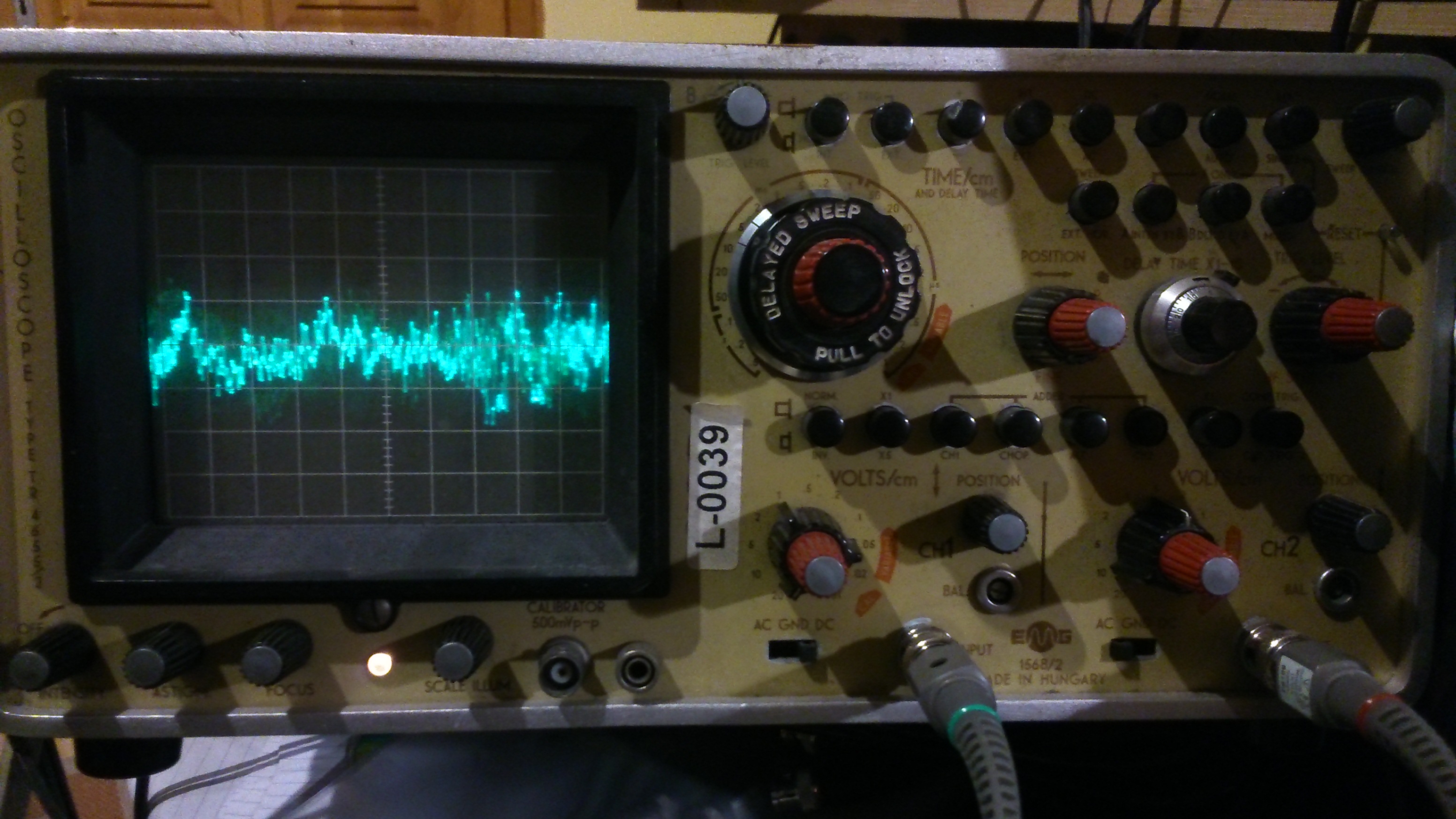 EMG 1568/2 oscilloscope