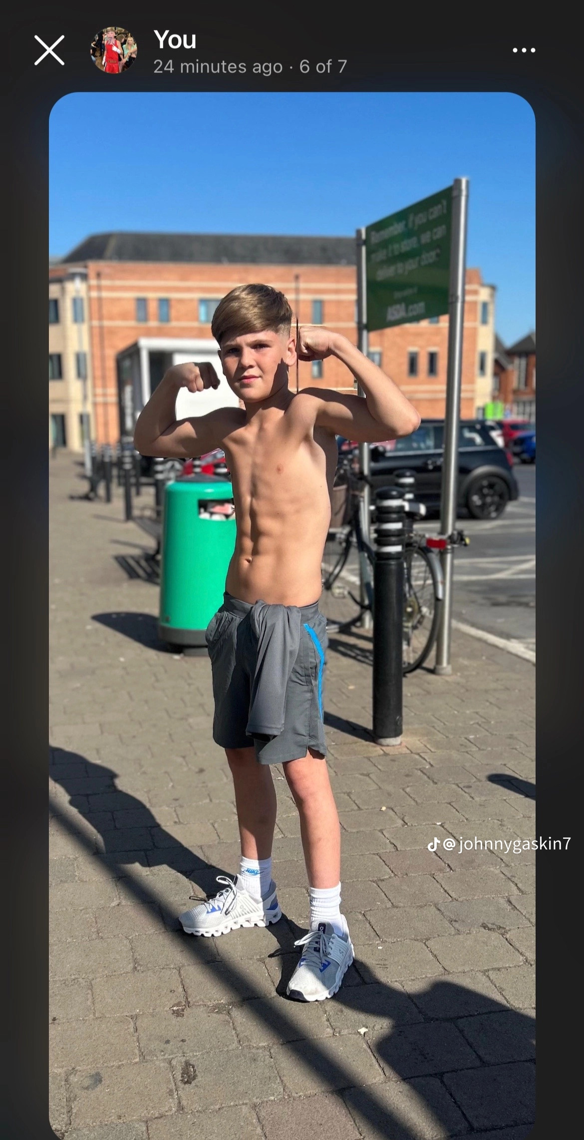 TikTok johnny gaskin