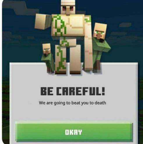 BE CAREFUL!