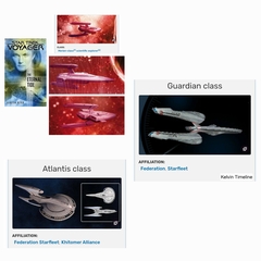 Star Trek Non-canon starfleet ships.
