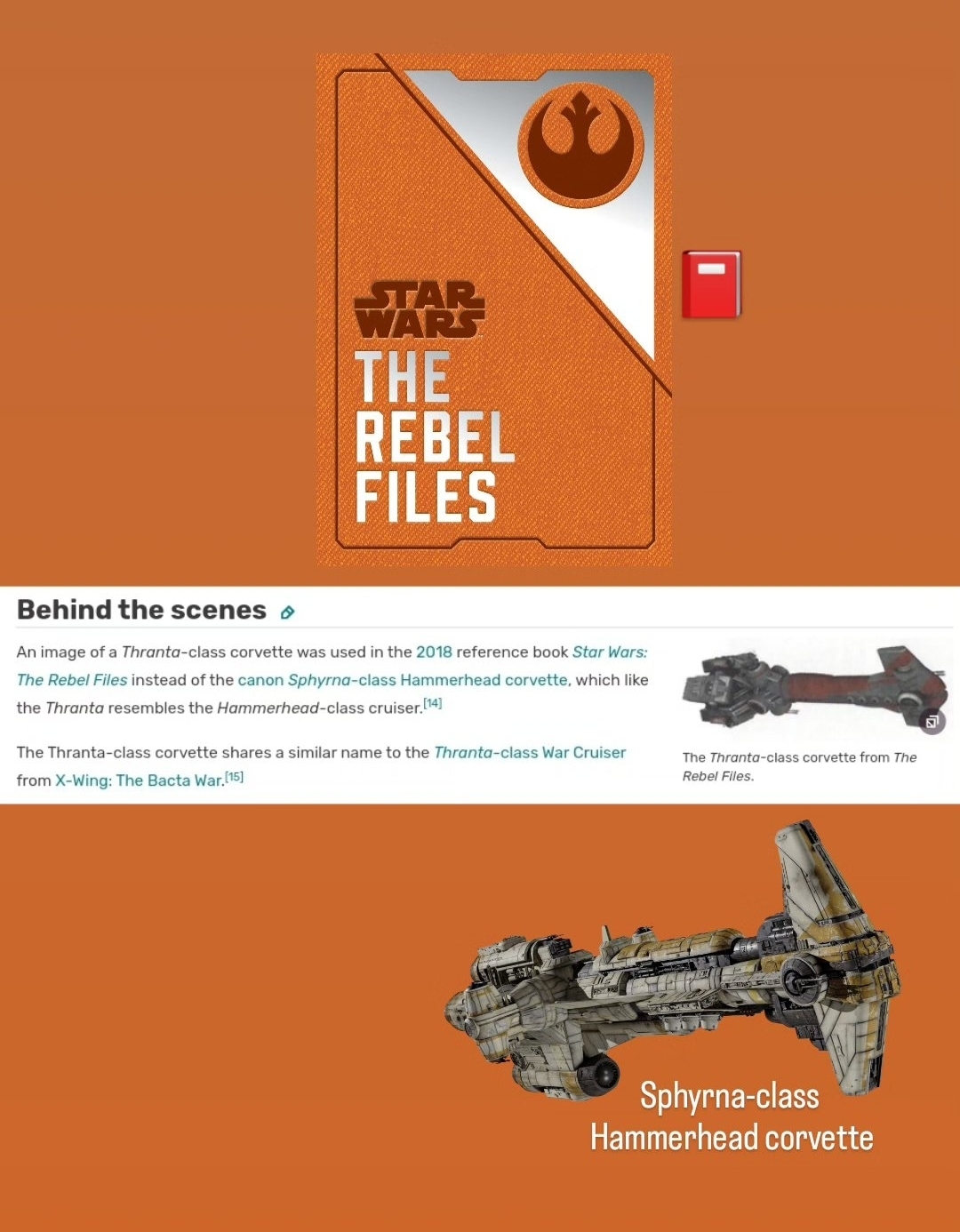 Star Wars book mistake