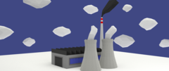 Low Poly factory 003