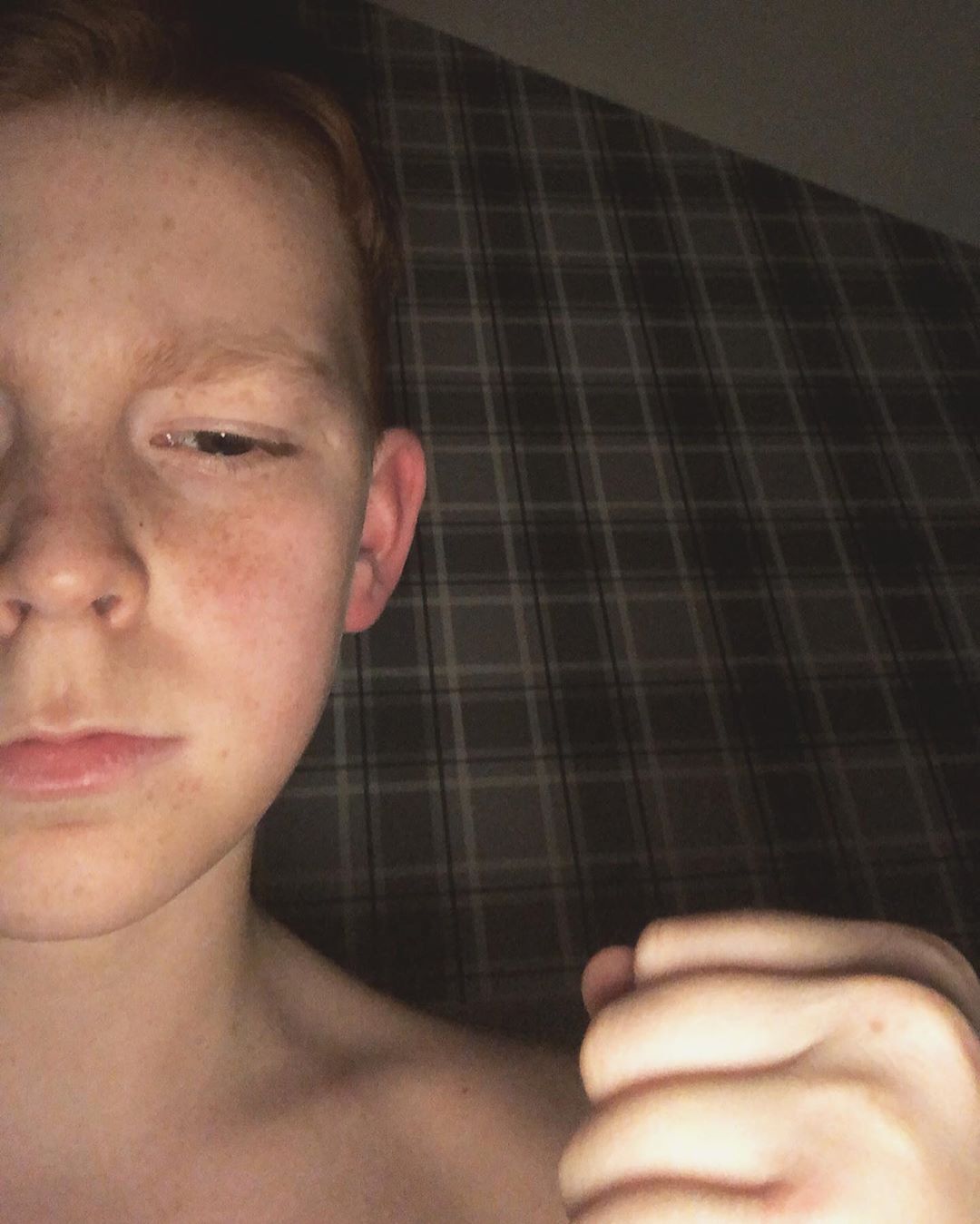 Kaiden and Tommy Shirtless