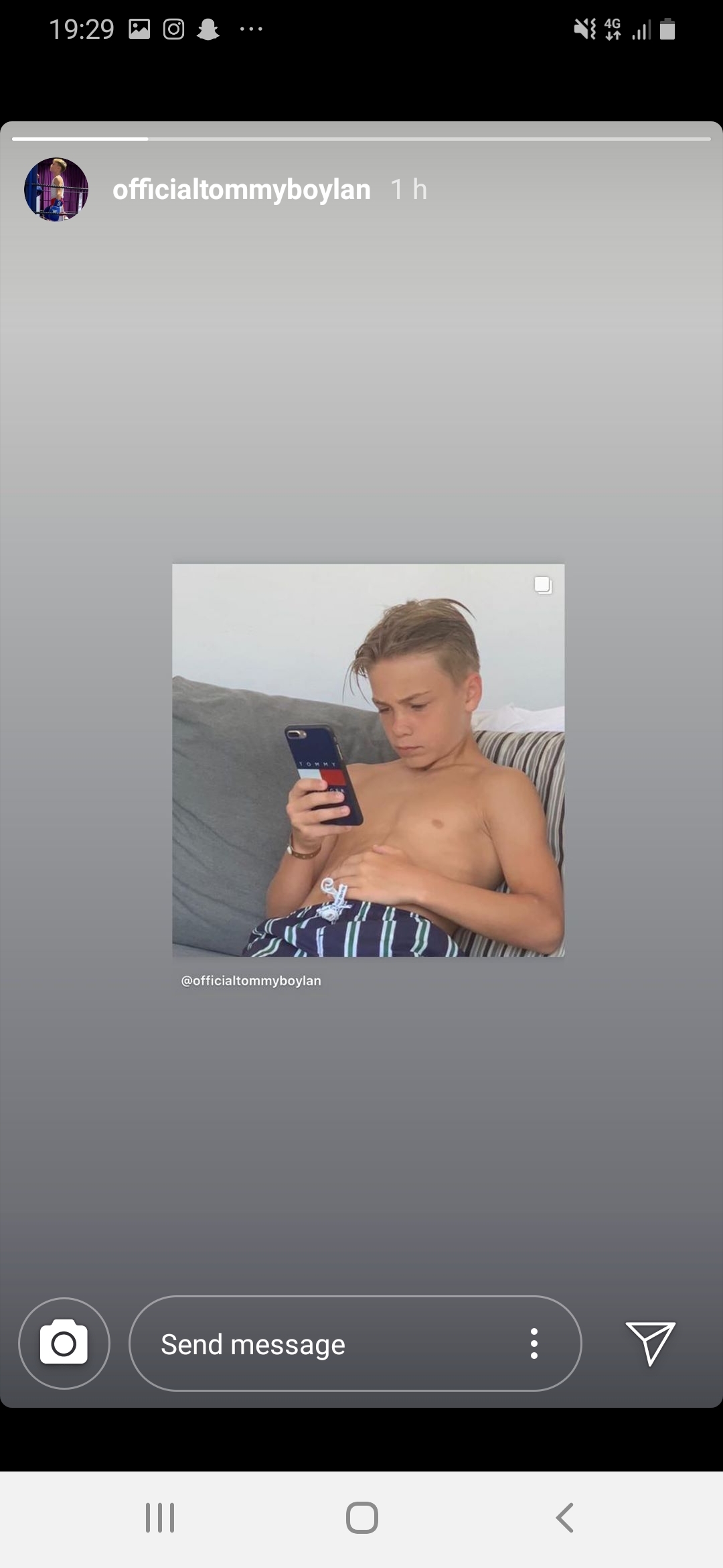 Kaiden and Tommy Shirtless