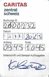Auftragsbestätigung