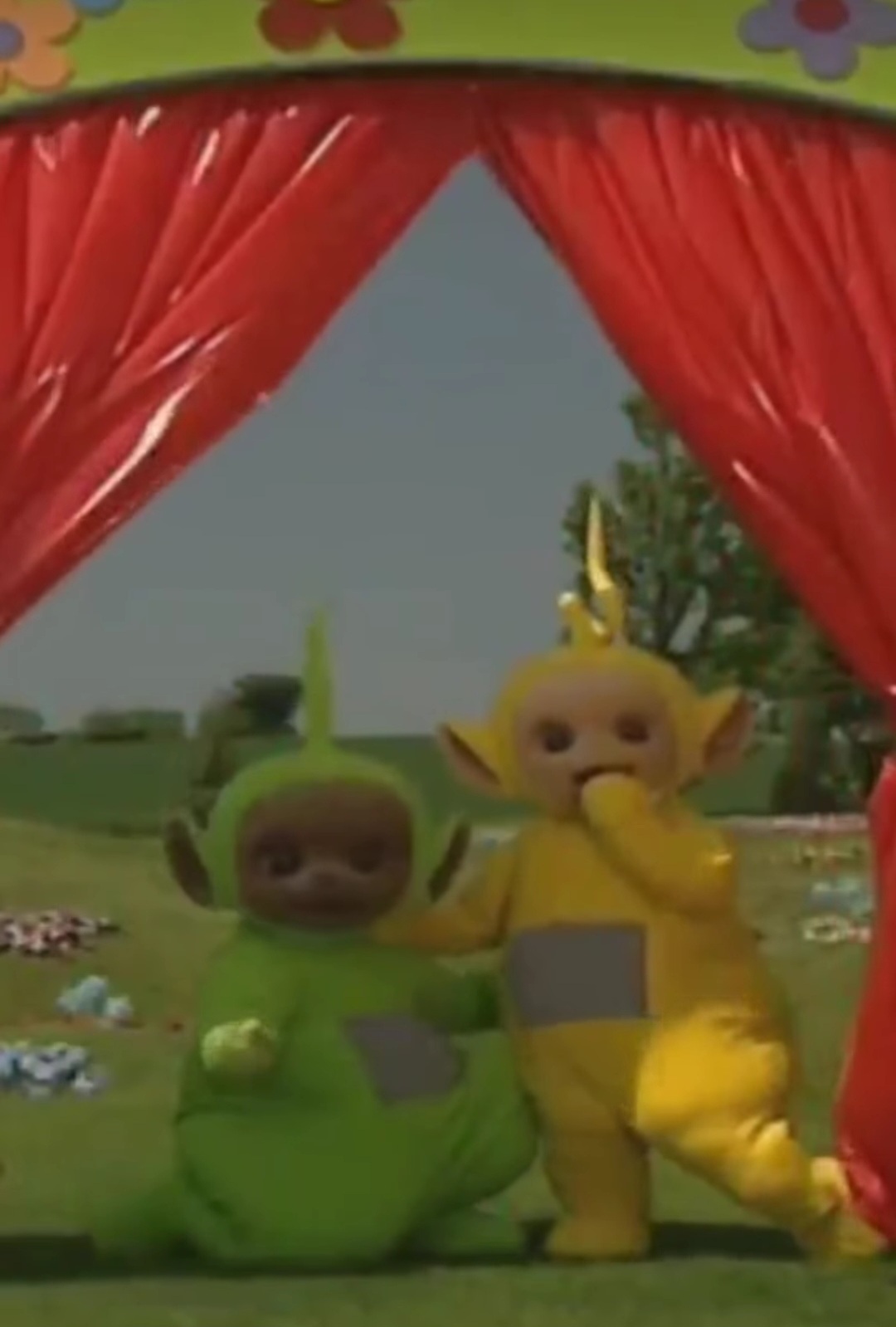 Teletubbies Laa-Laa & Dipsy