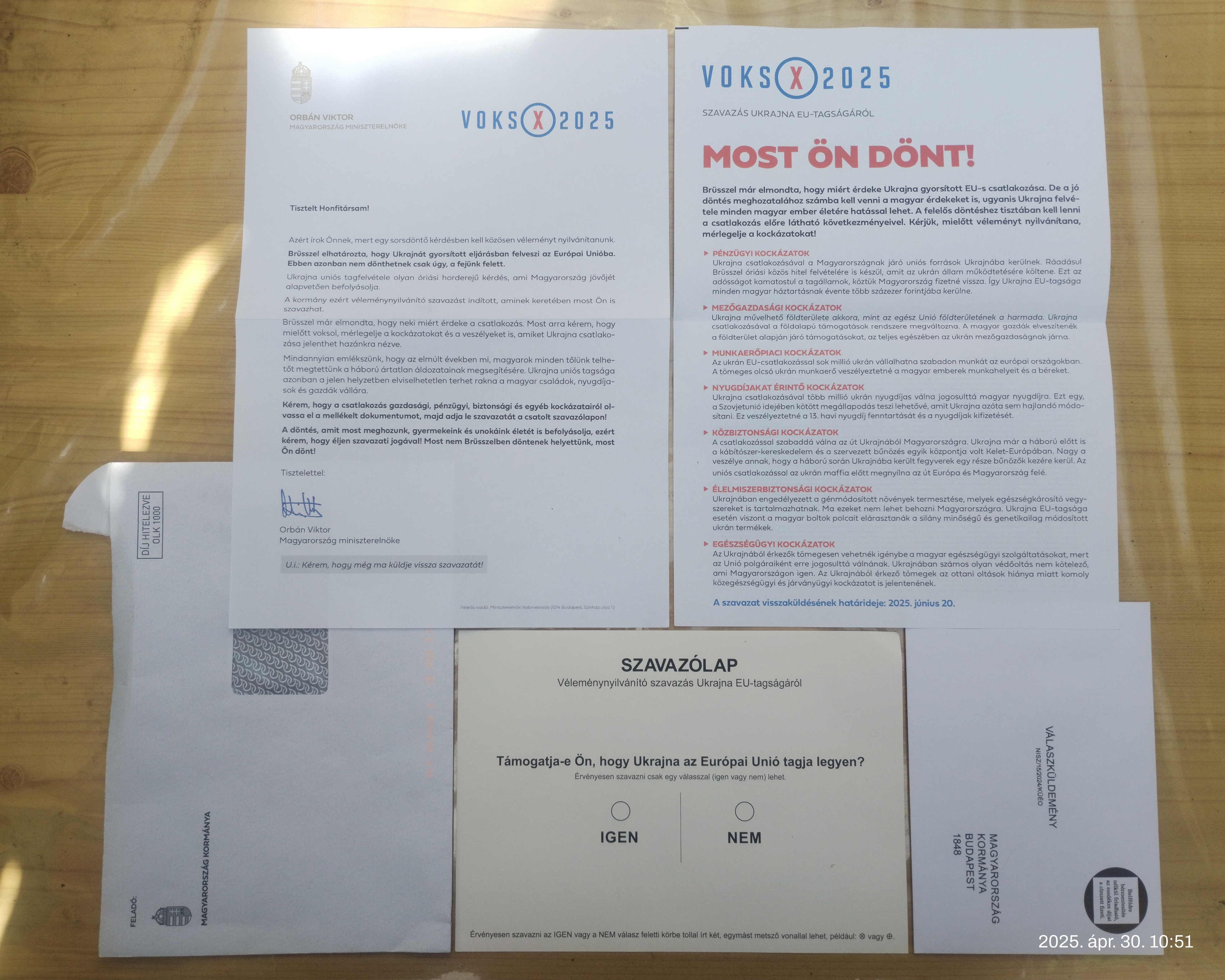 Hungarian referendum on Ukraine's EU membership