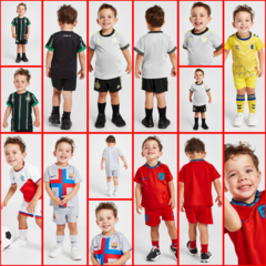 Jaxon Colthirst wearing football kits