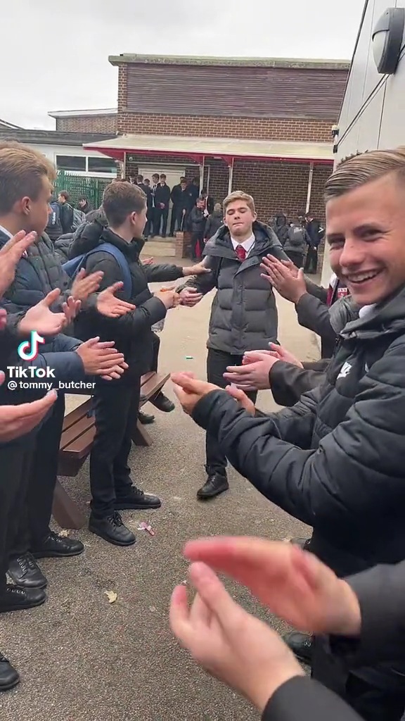 TikTok school lads