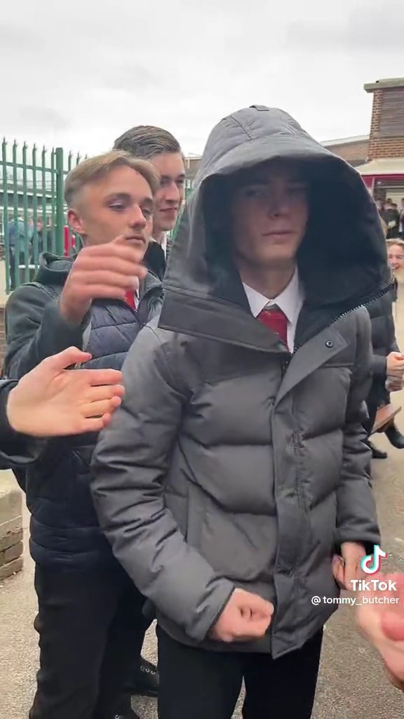 TikTok school lads