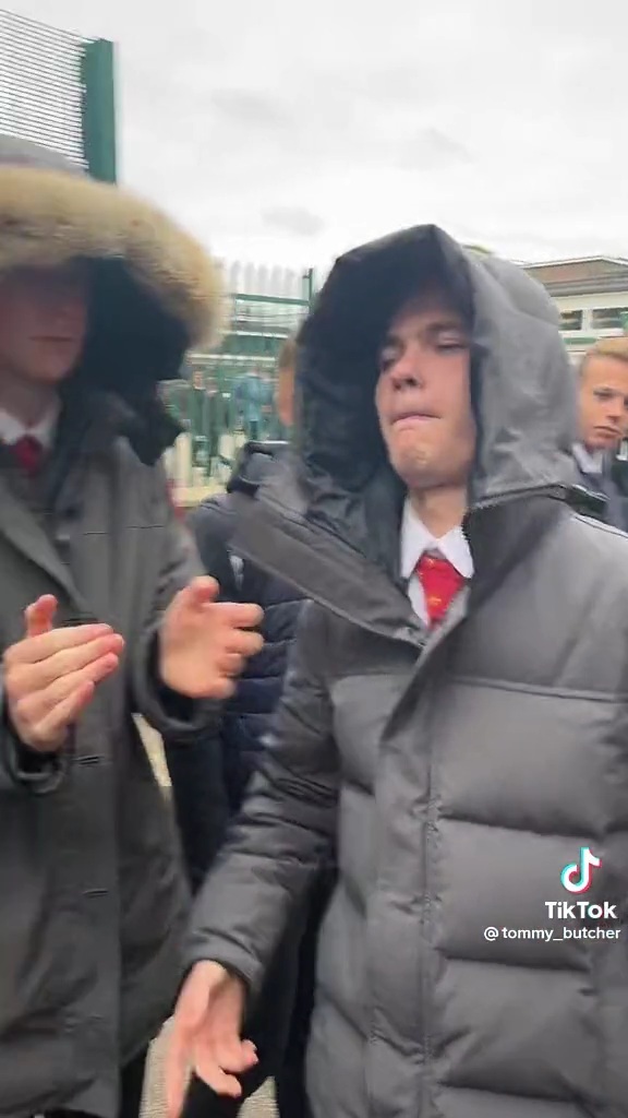 TikTok school lads