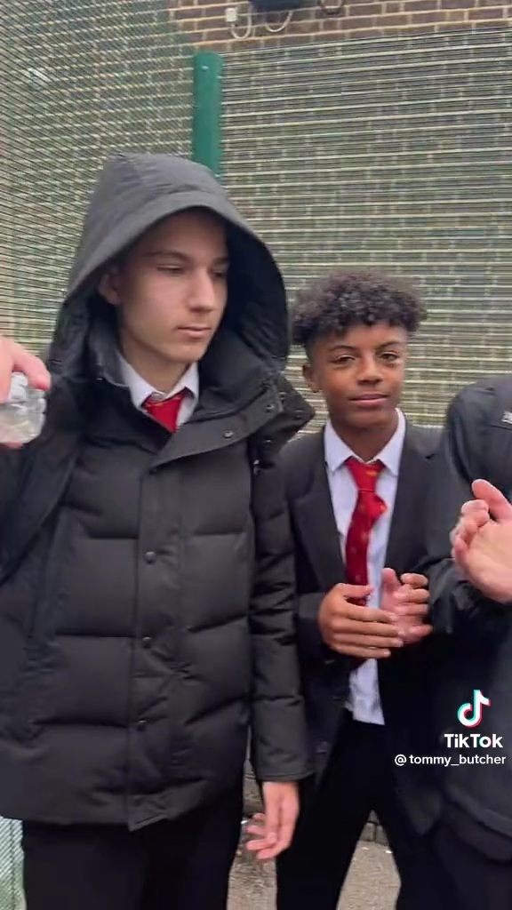 TikTok school lads