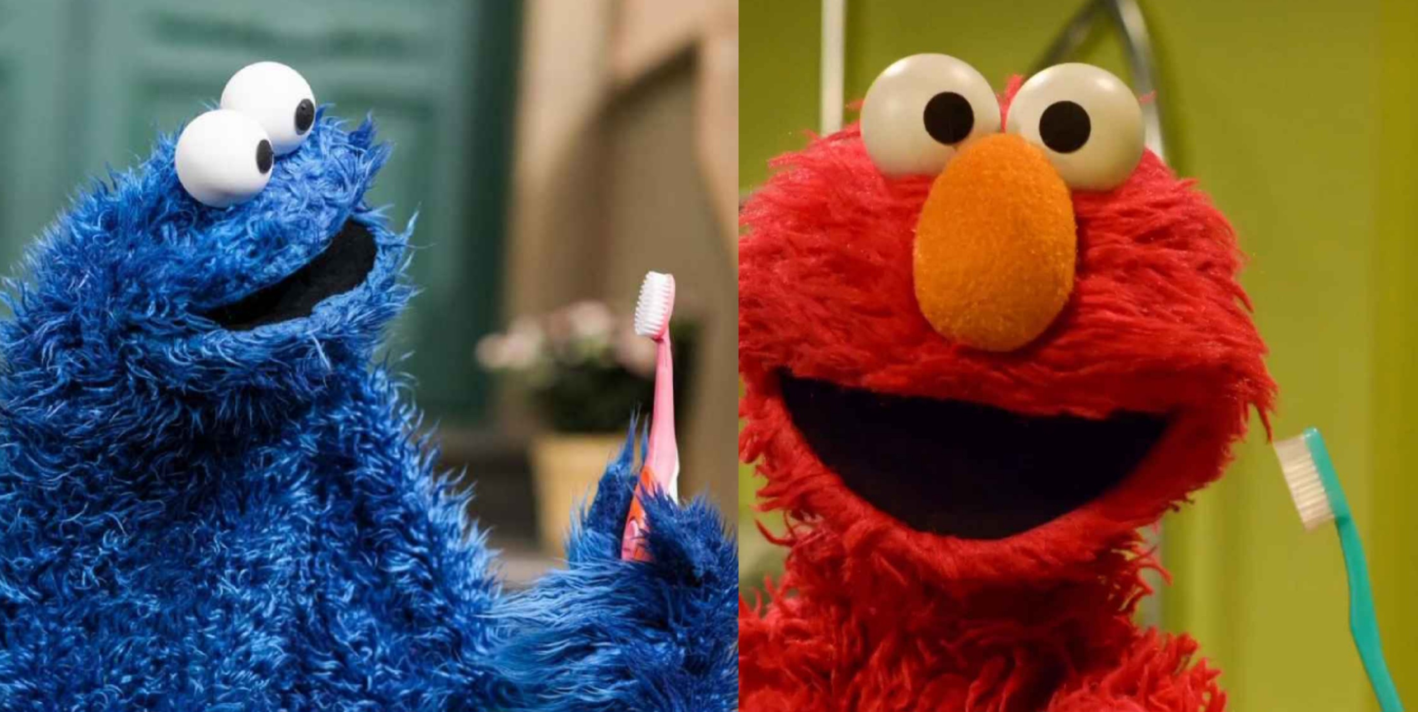 Sesame Street toothbrush