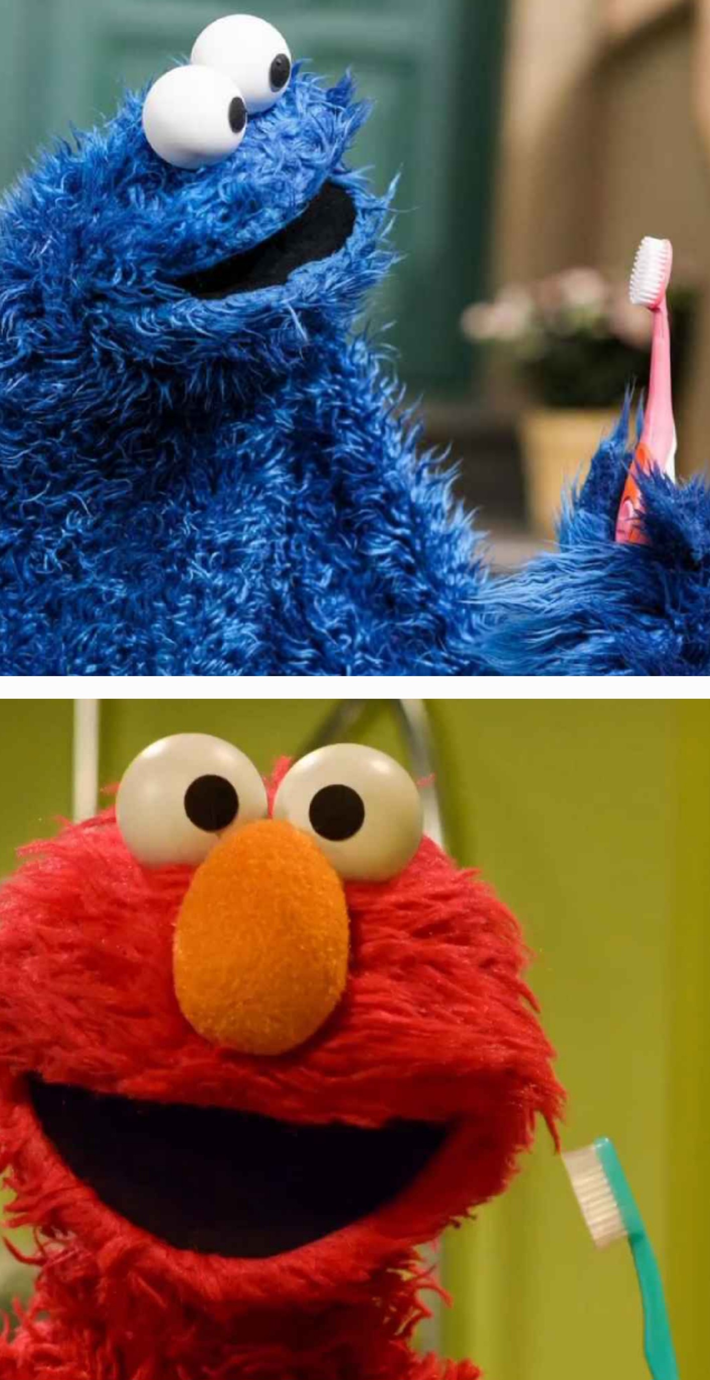 Sesame Street toothbrush