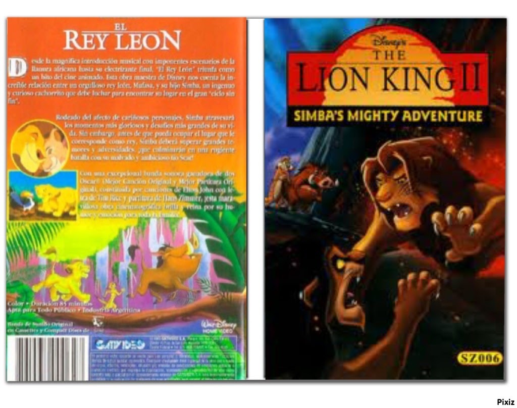 The Lion King 2 Simba’s Mighty Adventure