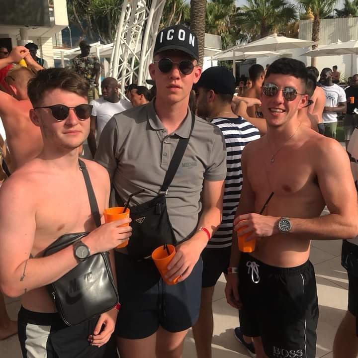 Shirtless guys
