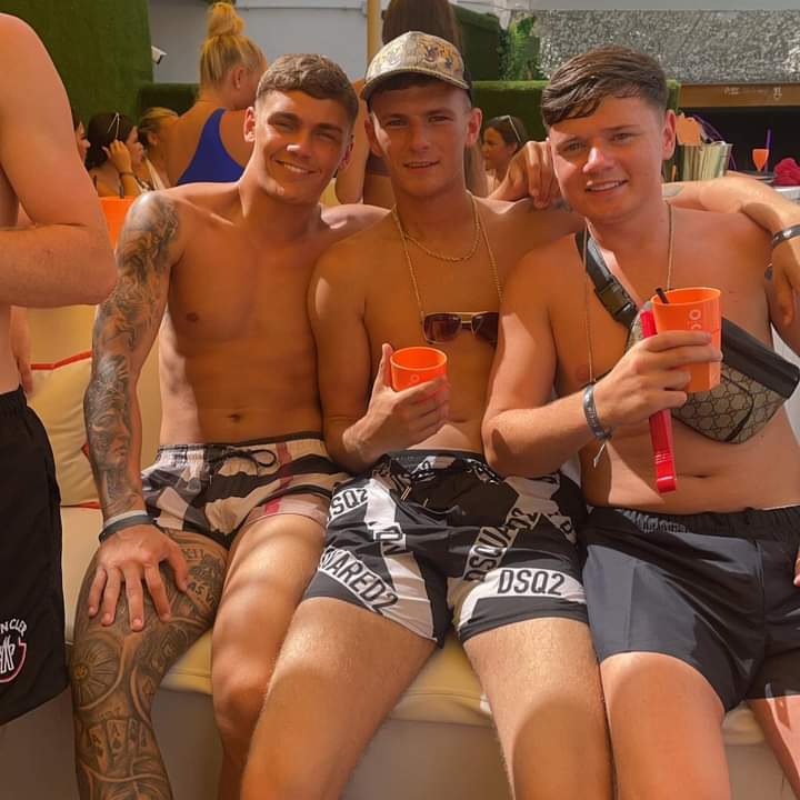 Shirtless guys