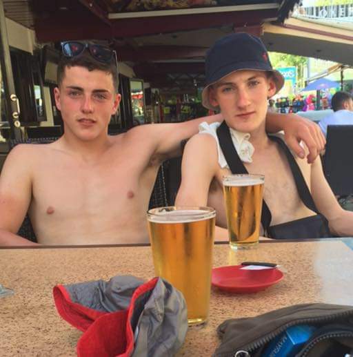 Shirtless guys