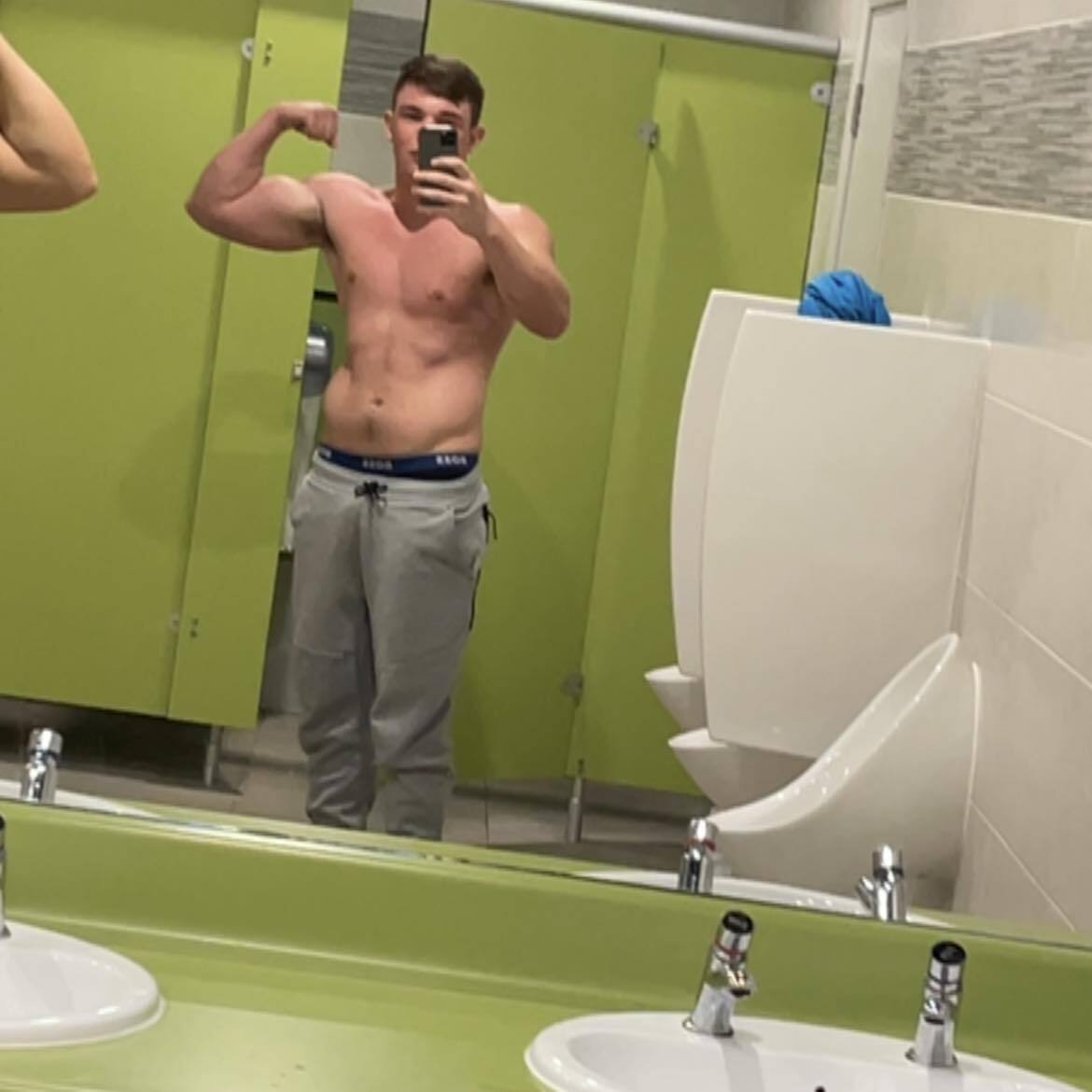 Shirtless guys