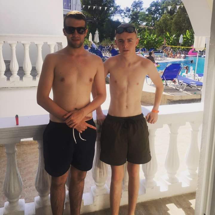 Shirtless guys
