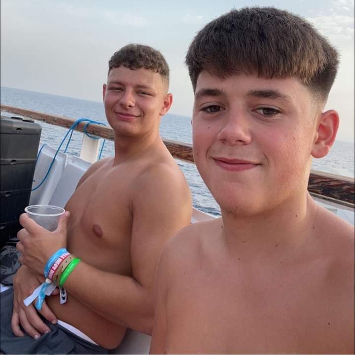 Shirtless guys