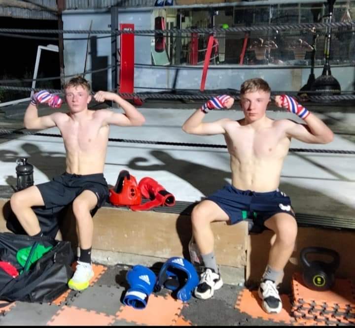 Shirtless guys