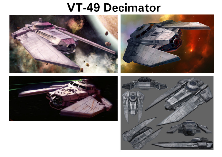 Star Wars Ships