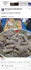 Pasta with cement