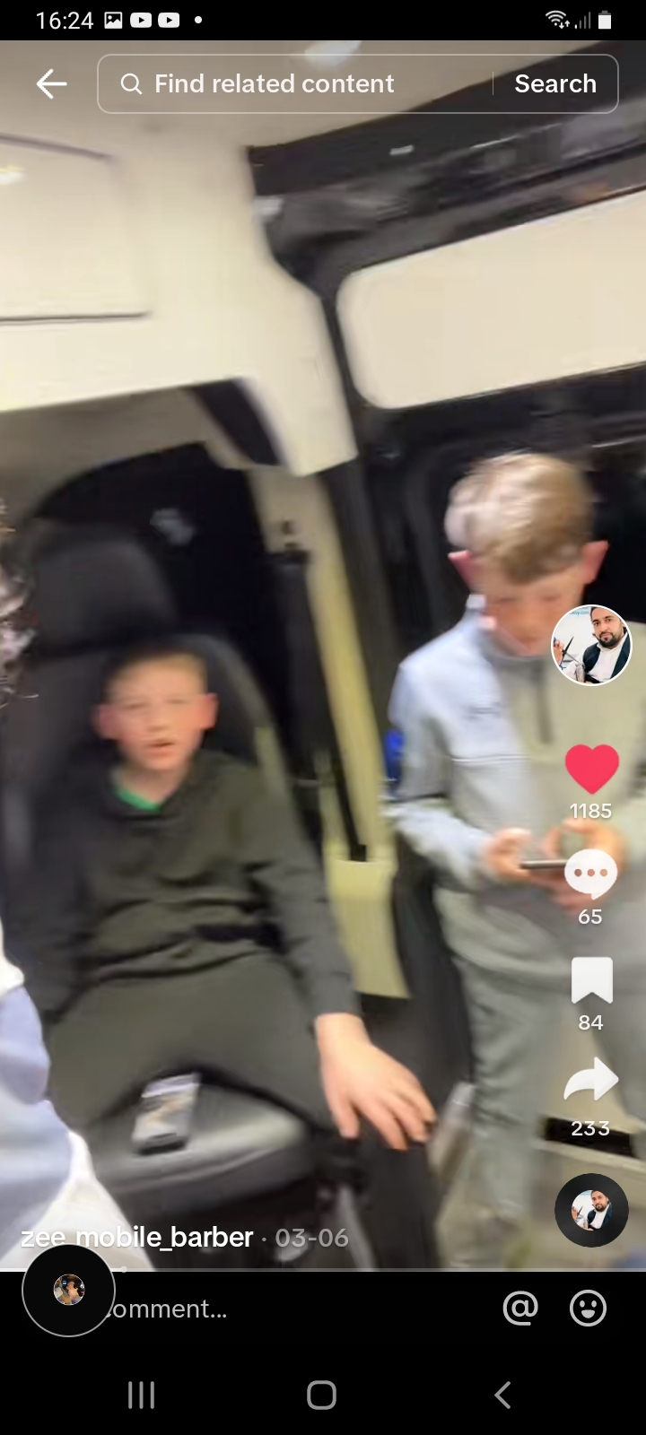 TikTok zeemobilebarber