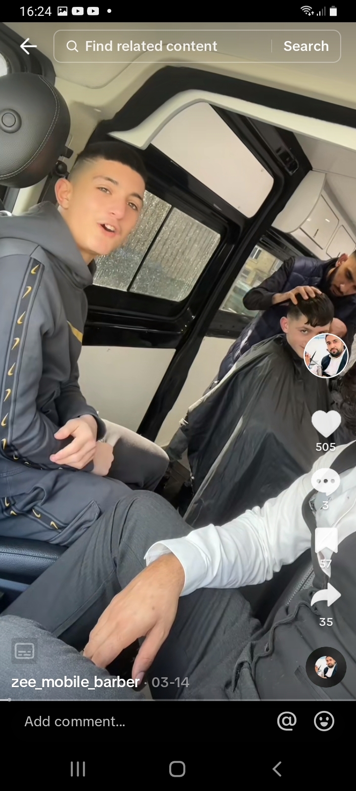 TikTok zeemobilebarber
