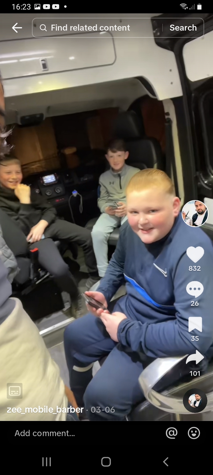 TikTok zeemobilebarber