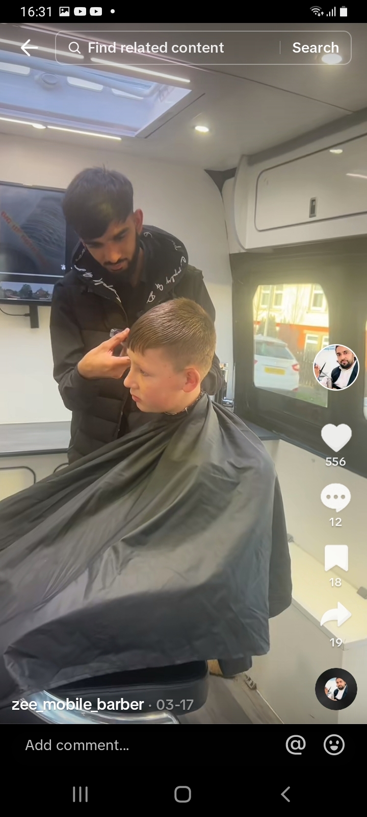 TikTok zeemobilebarber