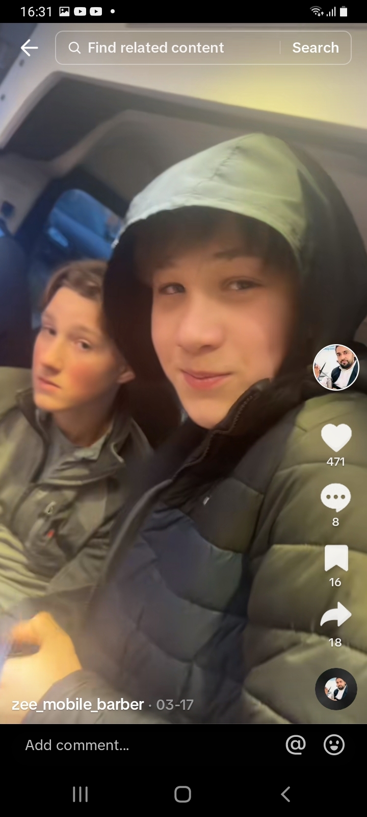 TikTok zeemobilebarber
